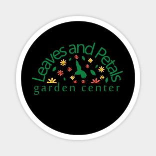 Leaves and Petals Garden Center Magnet